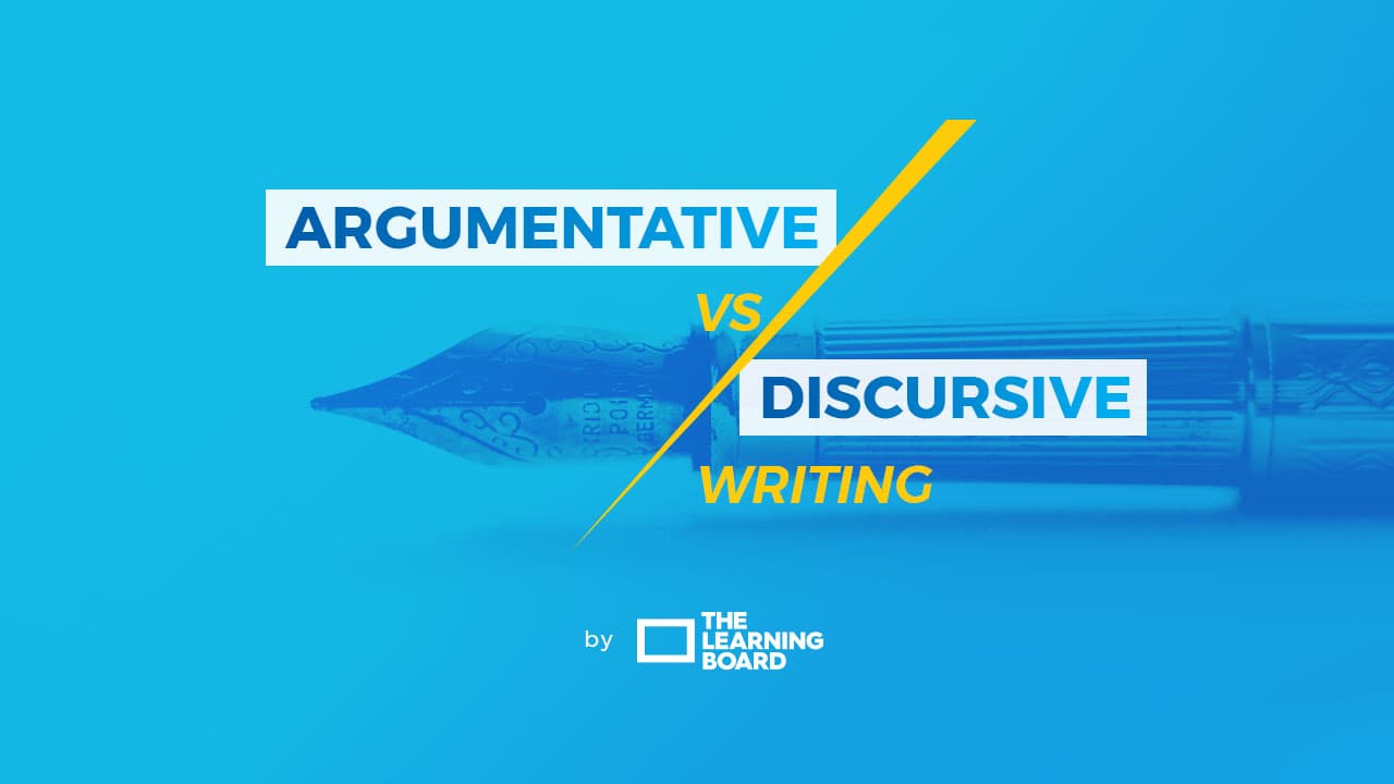 difference between argumentative and discursive essay slideshare